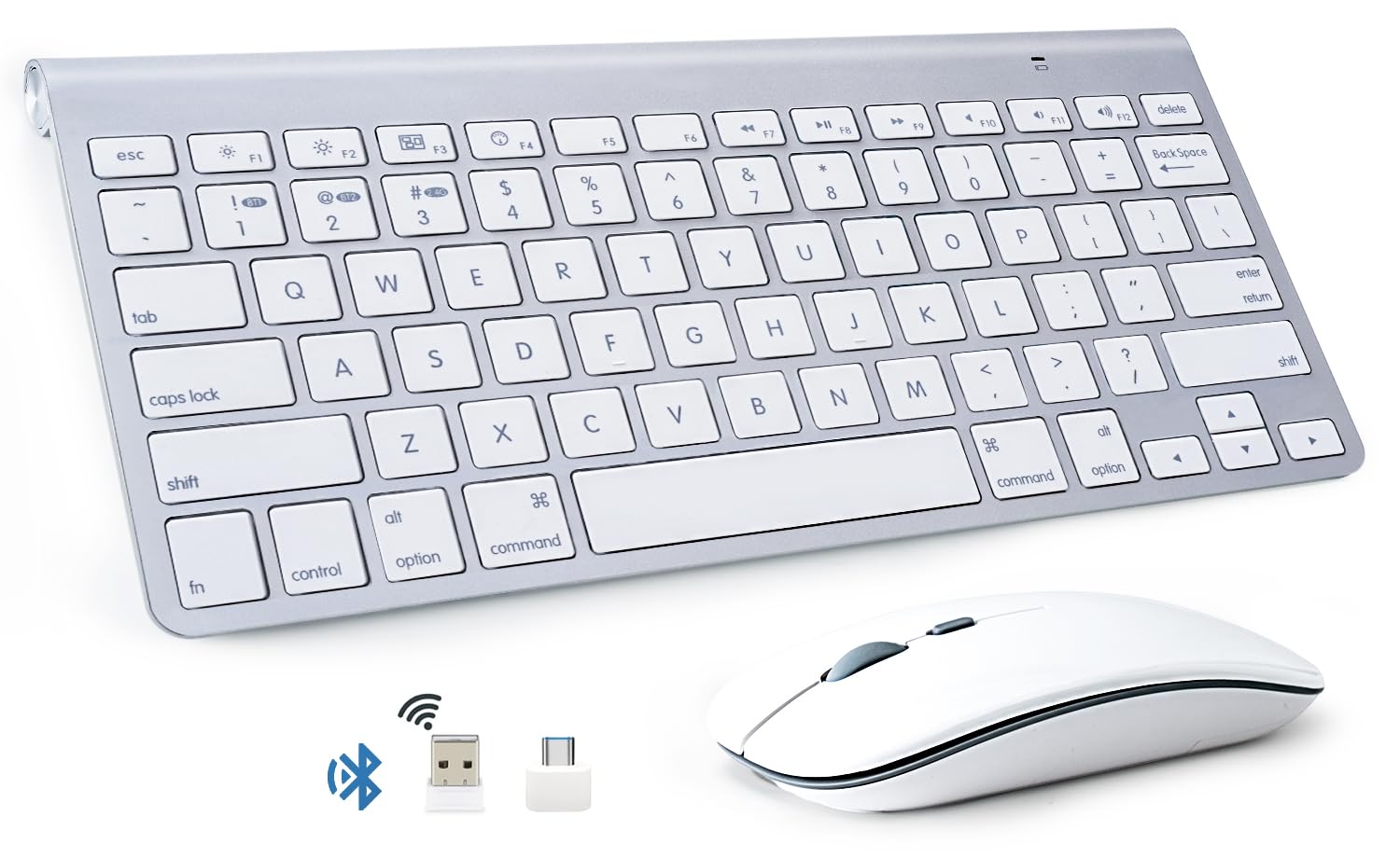 Amazon.com: Bluetooth Keyboard and Mouse for Mac, Wireless